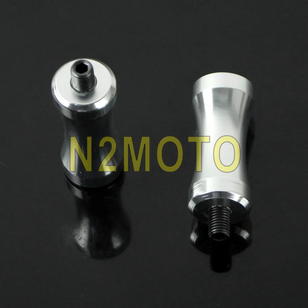 1 пара серебристые алюминиевые Фрезы с ЧПУ экипировка для ног педаль