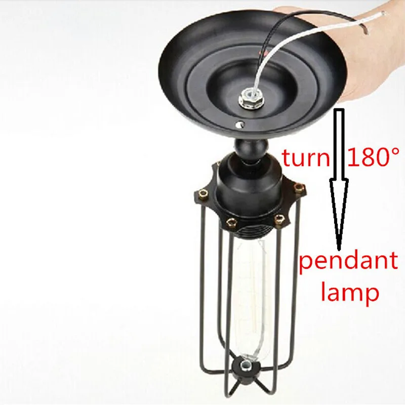 Винтажный промышленный настенный светильник Эдисона в стиле лофт домашний