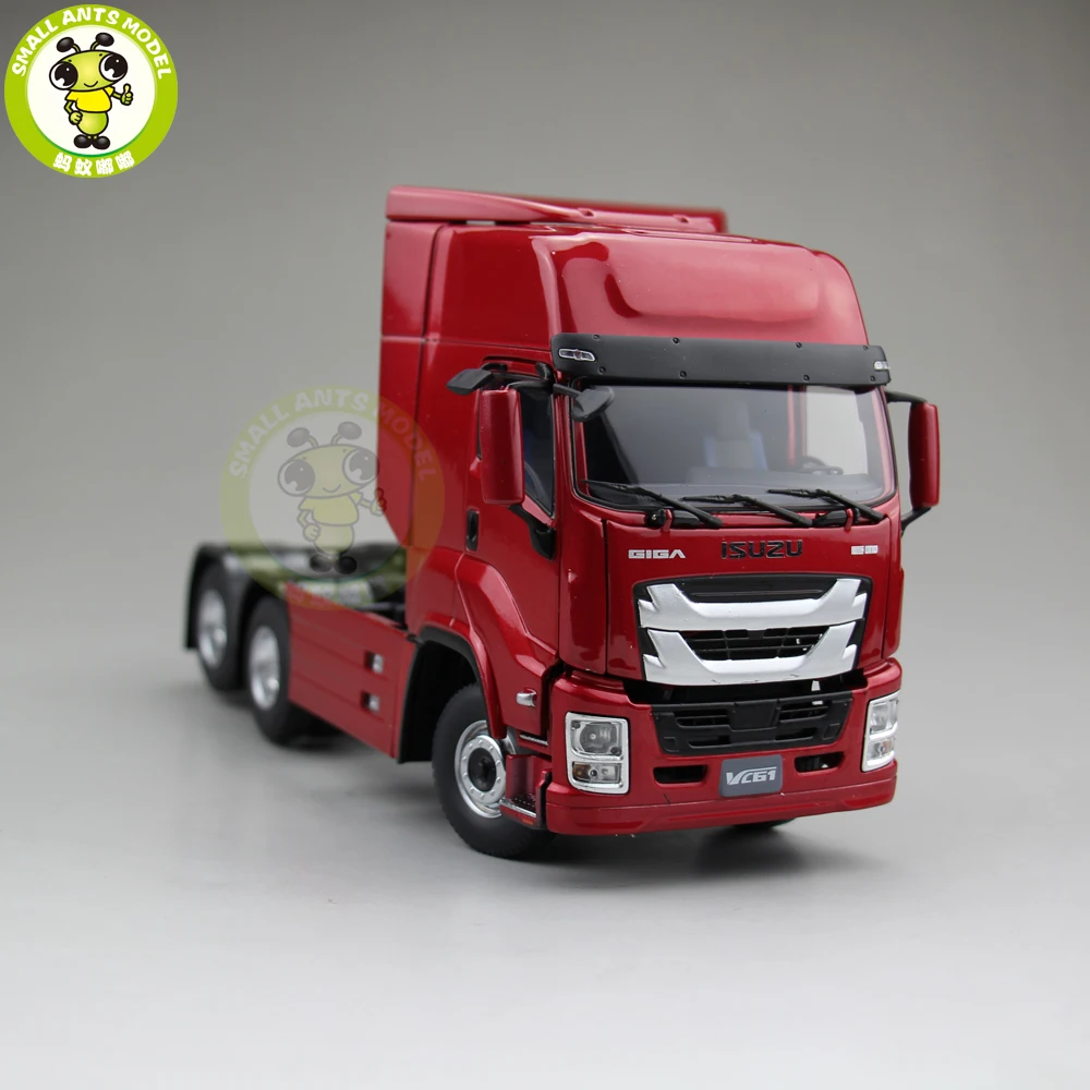 1/32 Isuzu GIGA VC61 грузовик прицеп литой автомобиль Модель Коллекция подарок хобби красный