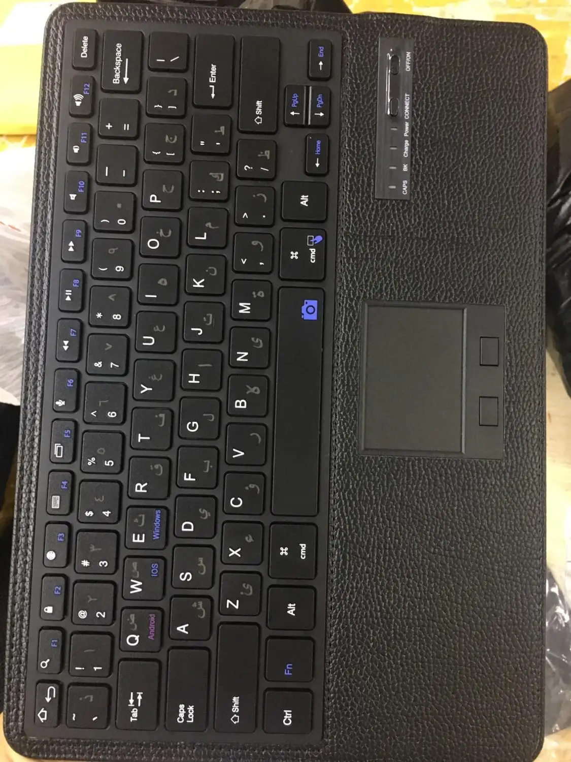 Чехол-подставка из искусственной кожи для samsung Galaxy Note Pro, 12,2 дюймов, P900, P901, P905, Беспроводная Bluetooth клавиатура с арабскими буквами