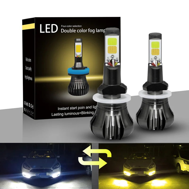 2 шт. универсальные светодиодные лампы для противотуманных фар 880/881 лм|Передние