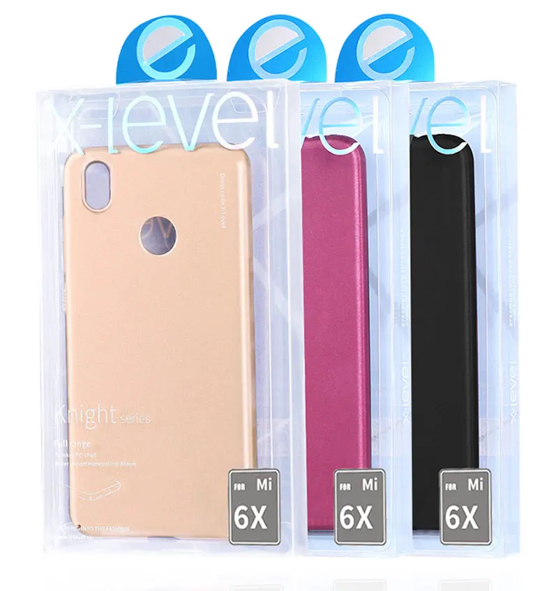 Чехол для Mi A1 A2 Redmi S2 X-Level Knight жесткий чехол телефона из ПК Xiaomi 8 SE Utral Тонкая матовая
