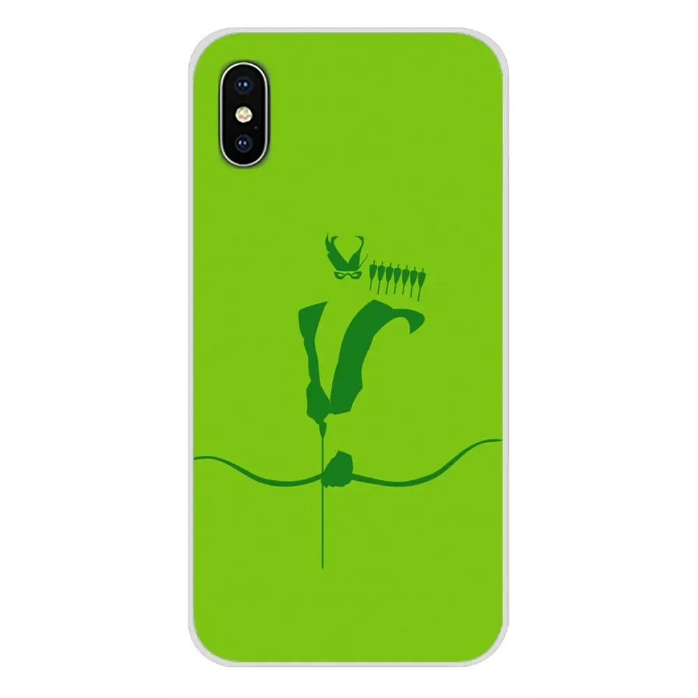Для Apple iPhone X XR XS MAX 4 4S 5 5S 5C SE 6 6S 7 8 Plus ipod touch American Tv Series Green Arrow аксессуары чехол |
