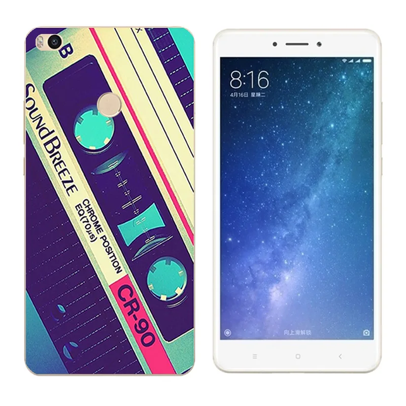 for Xiaomi Mi Max2 Case Scenery Cover Silicone Piano Printing Max 2 Phone Cases Xiomi |
