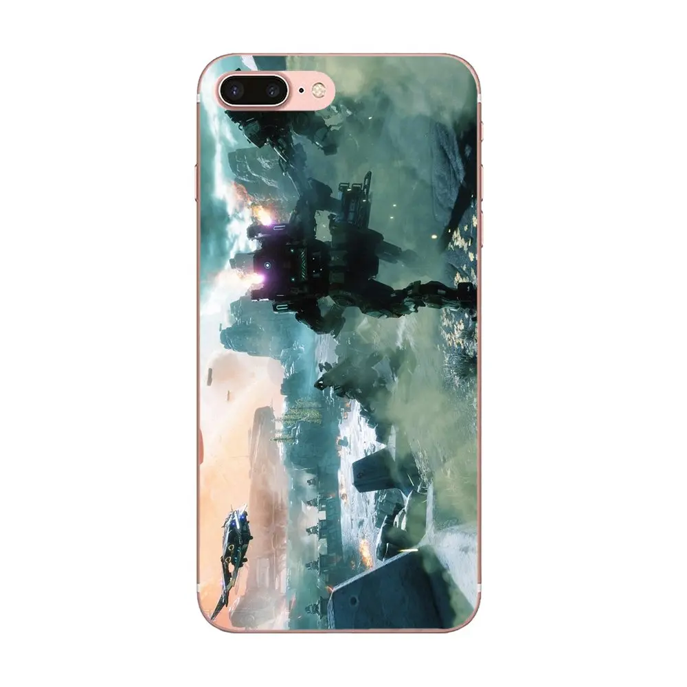 Cool Titanfall Black Version Soft Silicone TPU Transparent Cases Skin For Xiaomi Redmi Note 2 3 3S 4 4A 4X 5 5A 6 6A Pro Plus | Мобильные