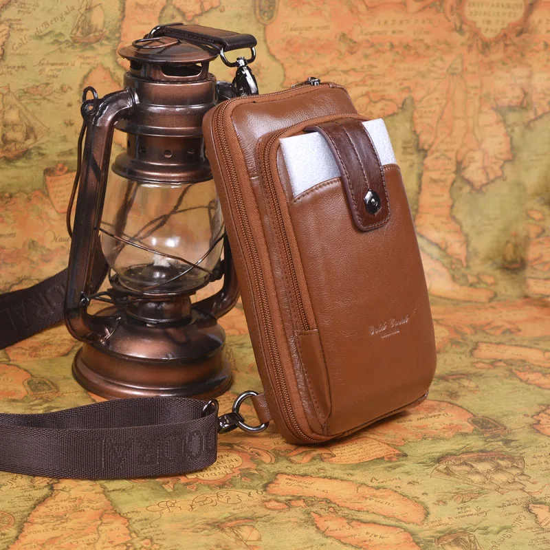 Лидер продаж 2017 Высококачественная Мужская Дорожная поясная сумка из