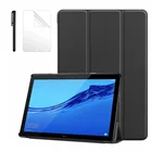 Ультратонкий чехол для Huawei Mediapad T5 10 AGS2-W09L09L03W19 10,1 дюймов, чехол для планшета Huawei Mediapad T5 10 + пленка в виде ручки