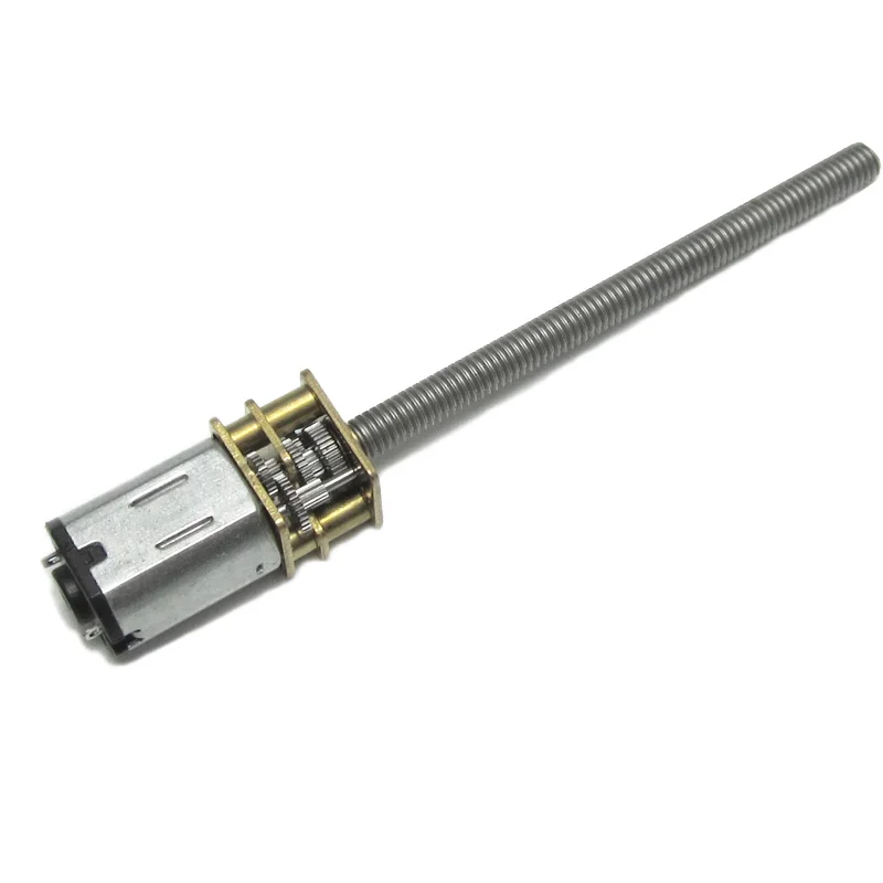 Регулируемый резьбовой двигатель шпинделя M4 * 55 мм микро электродвигатель