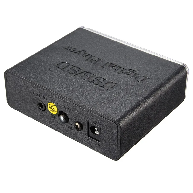 Портативный усилитель мощности 12 В MP3 SD USB аудиоплеер устройство для чтения с 3