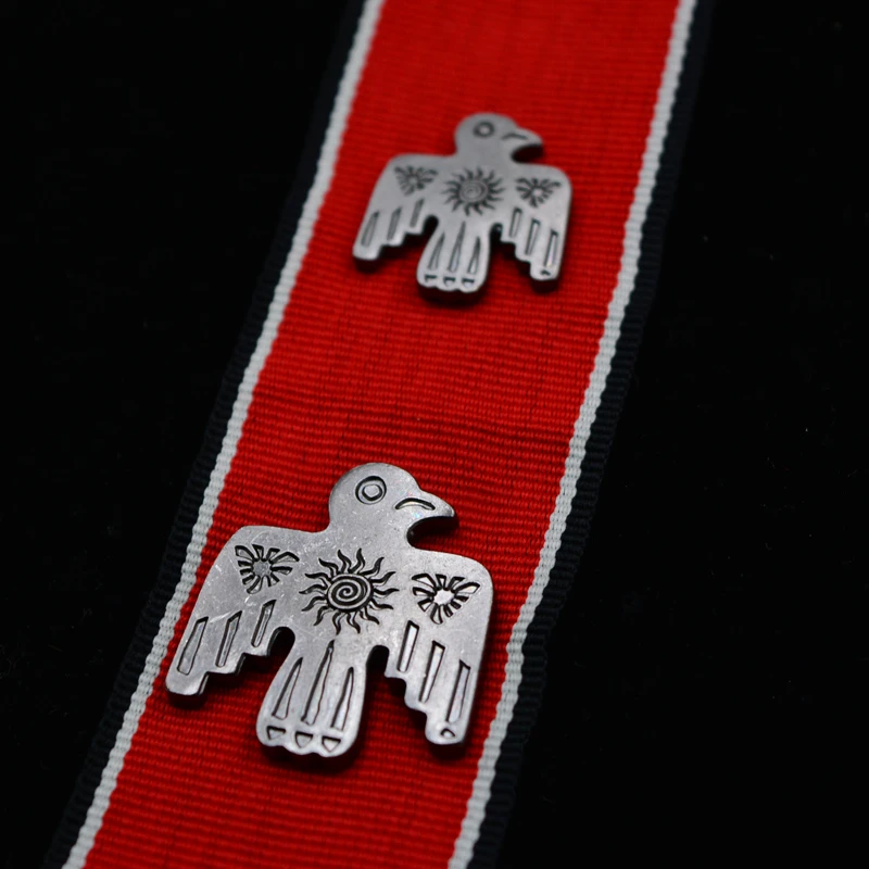 Американский РРЛ Thunderbird Винтаж брошь латунь металл индийских Стиль бог солнца значок для джинсовая одежда аксессуары, сумки
