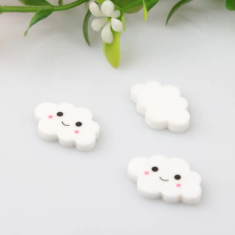20 шт./лот новая кавайная модель печенья с плоским основанием в виде белого облака