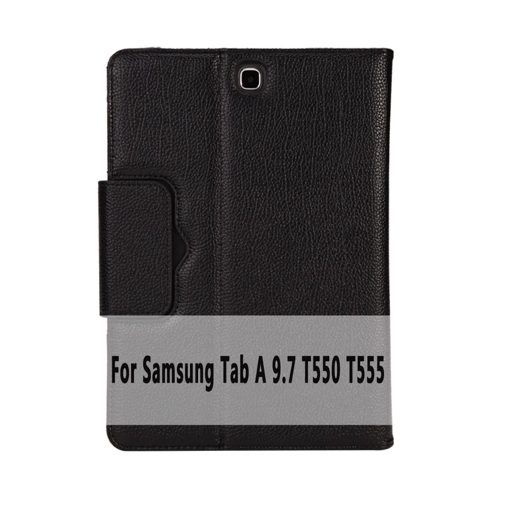 For Tab A 9.7 2015 Отсоединение Bluetooth клавиатура чехол для samsung Galaxy Tab A 10,5 A6 10,1 9,7 SM-T590 SM-T595 SM-T580 SM-T585 SM-T550 - Цвет: For Tab A 9.7 2015