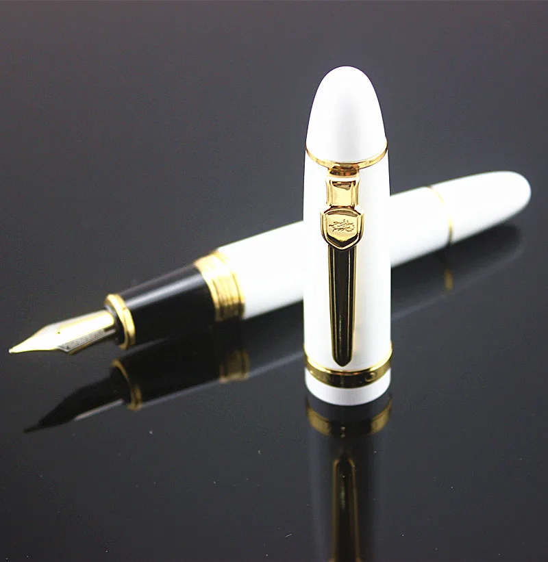 Jinhao 159 черный и золотой 0,7 мм перьевая ручка чернильный конвертер и коробка чернил Выберите подарки ручка для письма - Цвет: 10