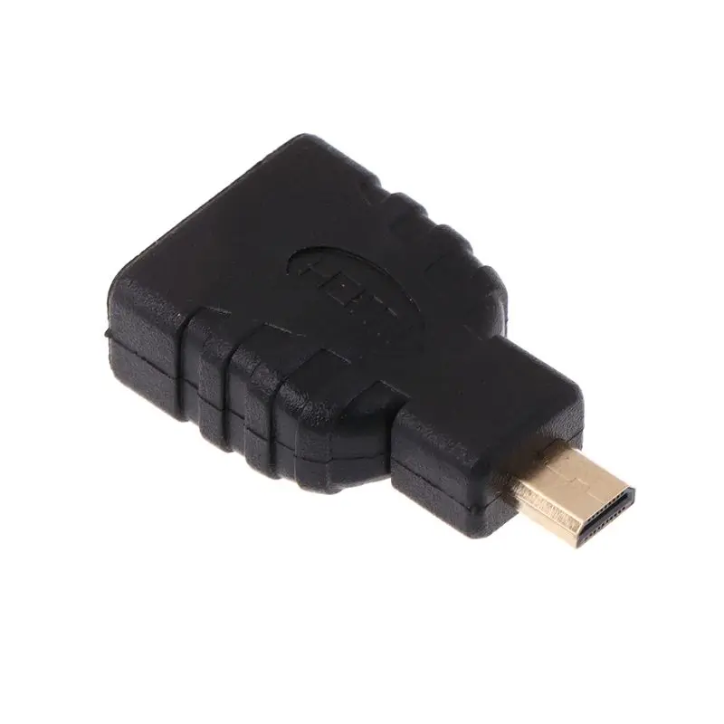 1080P HDMI к Micro HDMI/мини-конвертер HDMI позолоченный стандартный HD Женский удлинитель адаптер Разъем для видео ТВ Xbox доступ