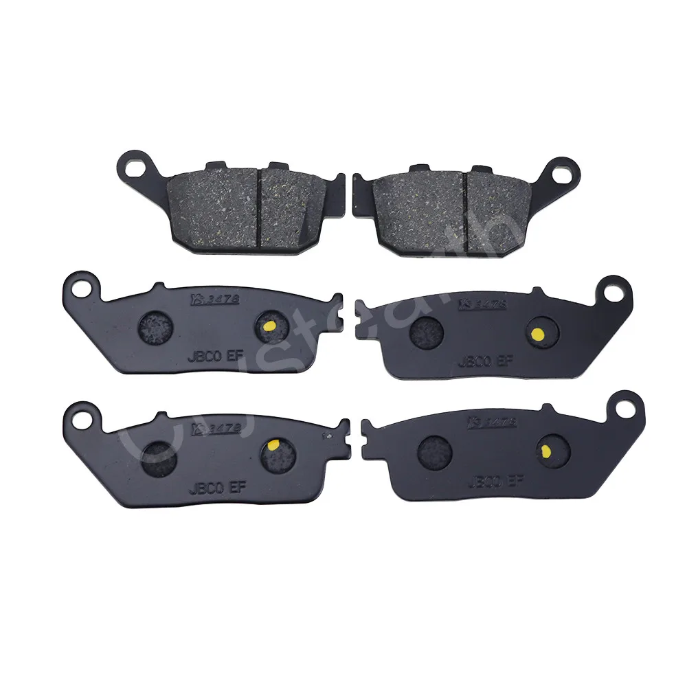 Передние и задние тормозные колодки 6 шт./компл. для Honda CB650 CB650F CB 650 F 2014 2015 / CBR650 CBR650FA