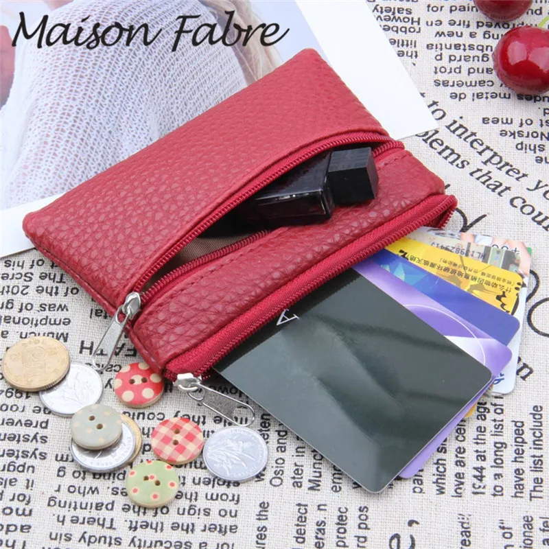 Новинка 2019 мужской кошелек Maison Fabre кожаный брендовый женский для монет дорожный