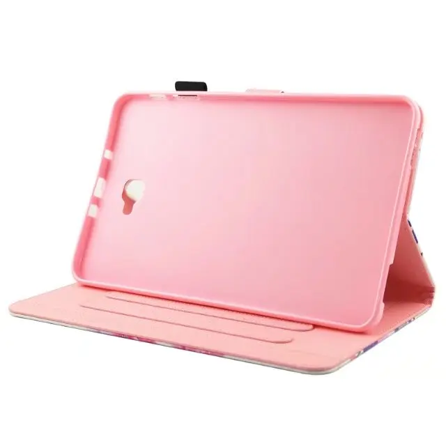 Умный чехол книжка из искусственной кожи с единорогом для Samsung Galaxy Tab A A6 10 1 2016 T585