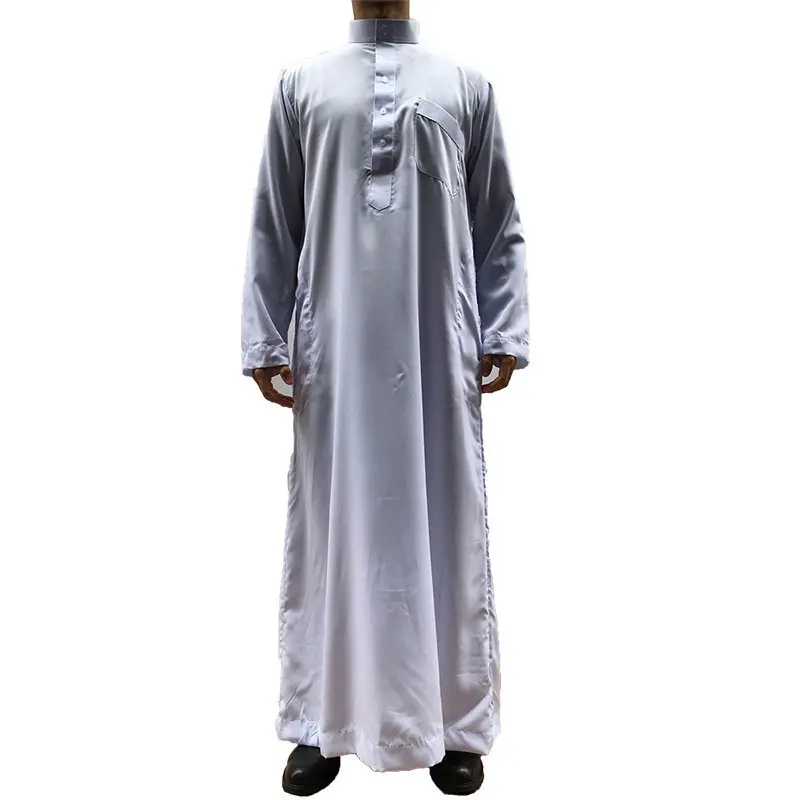 (12 шт./лот) 2019 мусульманские мужские белые рубашки thobes islamic clothing men abayas