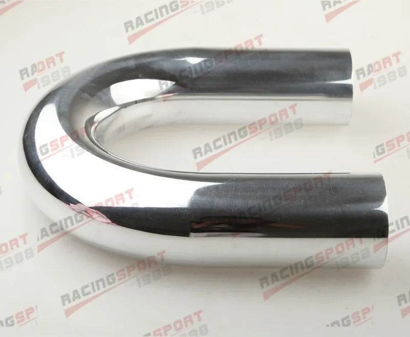 1.75&quot 180 Degree Aluminum Turbo Intercooler Pipe Piping Tube Tubing L=610mm |