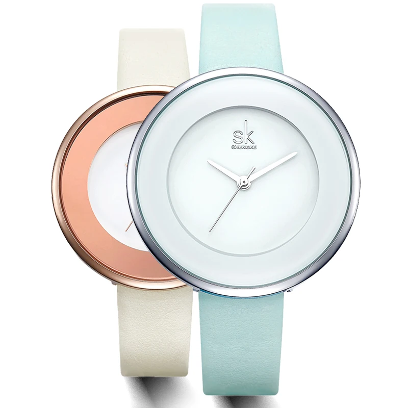 2018 Роскошные Дизайнерские брендовые кварцевые часы женские кожаные