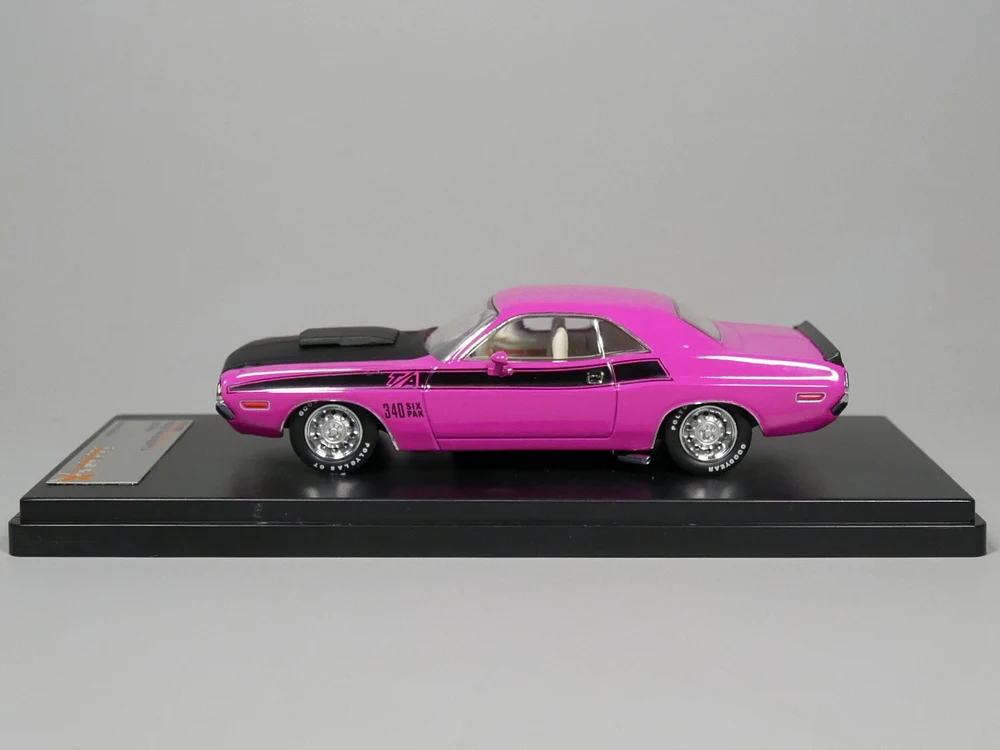 Премиум X 1:43 DODGE CHALLENGER T/A 1970 (розовый) литая модель автомобиля|Наземный транспорт| |