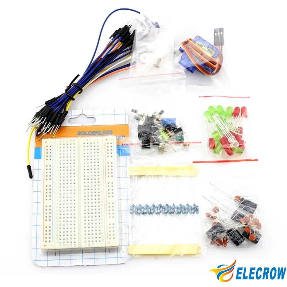 Стартовый набор DIY для Arduino с резисторами и конденсаторами.|kit for arduino|kit kitsjumper wire |