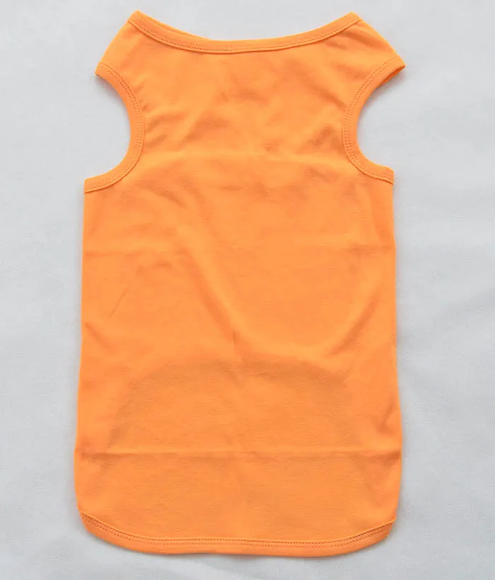 1 шт. весенний летний топ для больших собак модная Однотонная футболка одежда