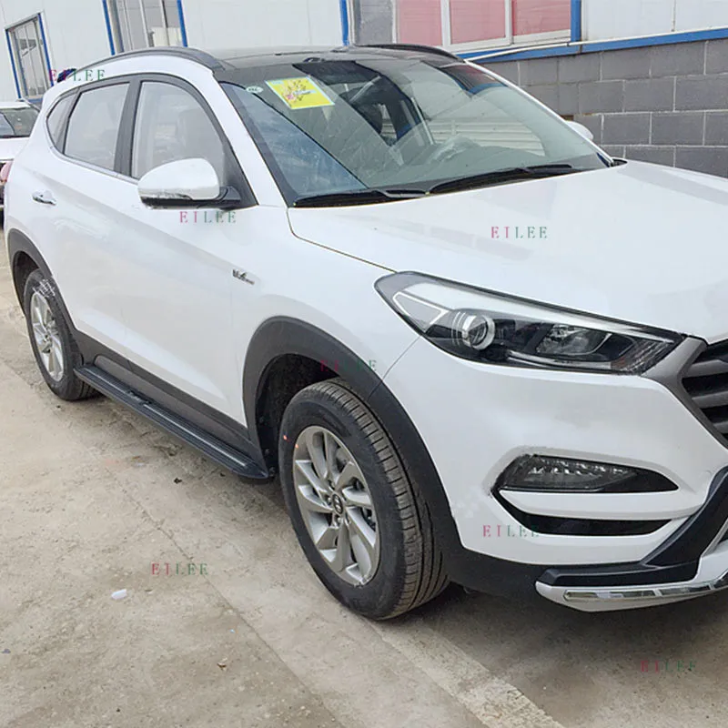 Новый стиль алюминиевая боковая ступенчатая Беговая доска Nerf bar подходит для Hyundai