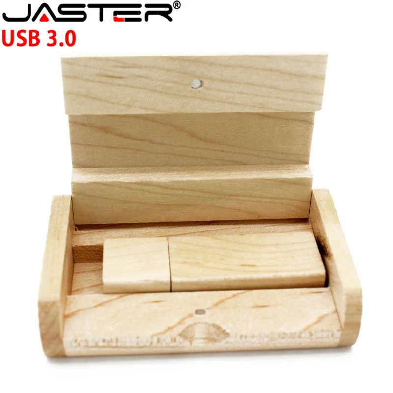 JATSER USB 3,0 деревянный usb+ коробка Флешка 4 ГБ 8 ГБ 16 ГБ 32 ГБ 64 ГБ usb флеш-накопитель Флешка карта памяти фотография свадебный подарок