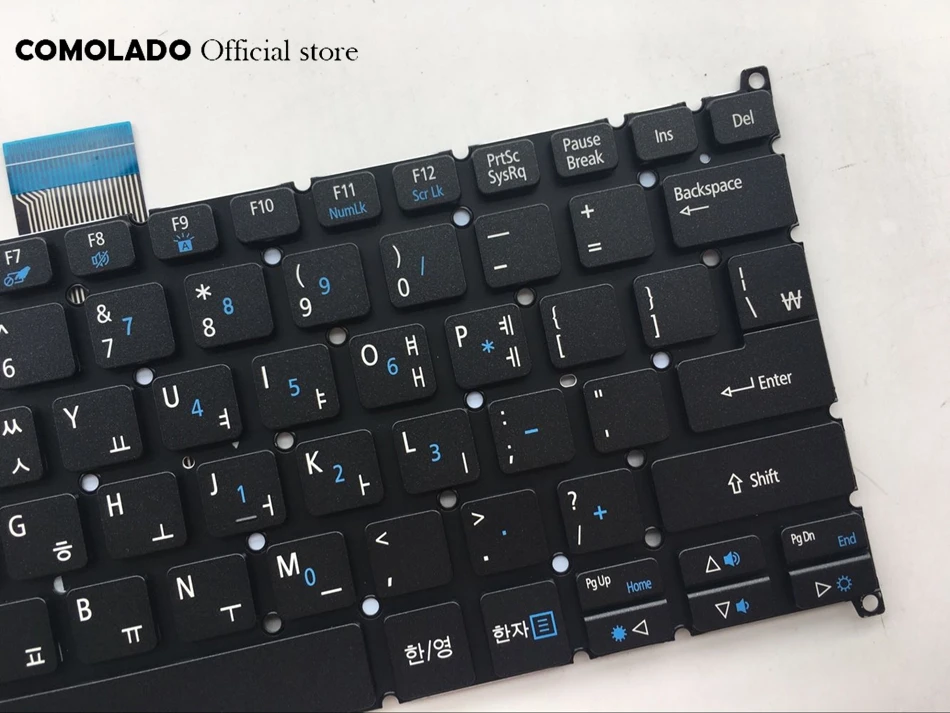 KR Корейская клавиатура с подсветкой для Acer Aspire V5 122 122P 132 132P V13 V3 371 E11 E3 112 черная