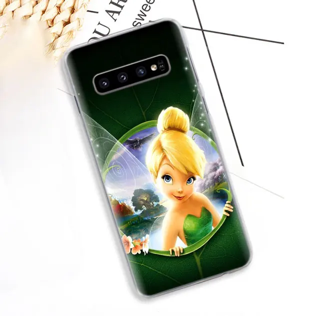 09 «Динь-Динь» Tinkerbell аниме телефонные чехлы для samsung Galaxy S10e S10 плюс S8 S9 плюс S6 S7 край A40 A50 A70 M20 чехол Coque - Цвет: 09