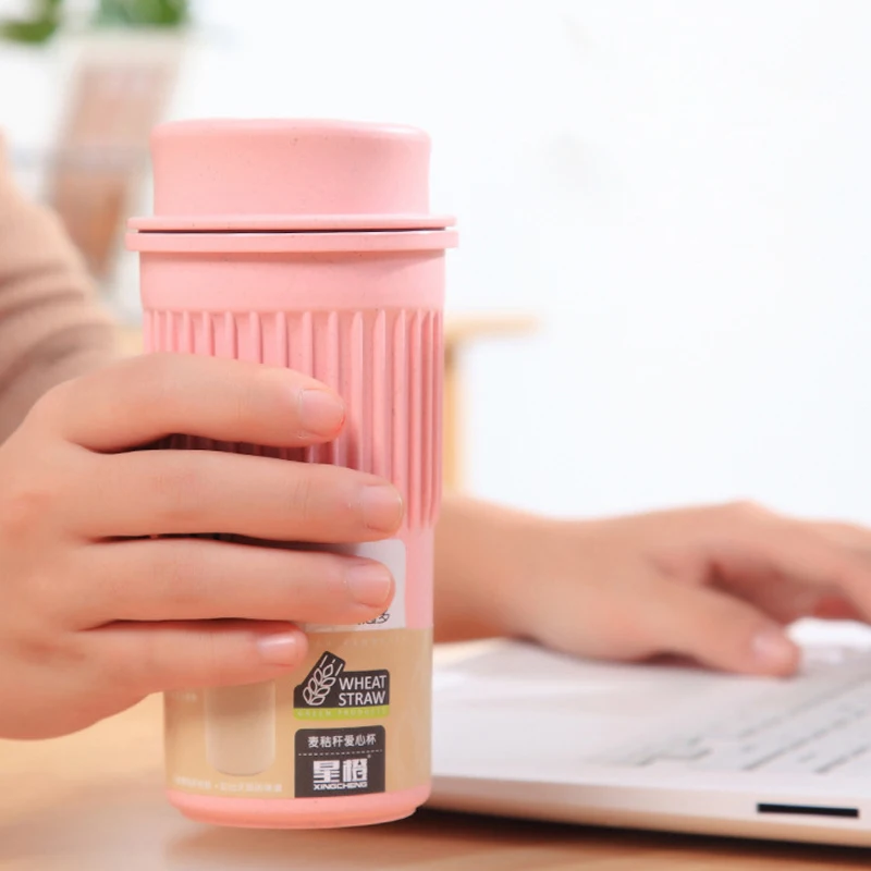 Basedidea пшеничный стебель дорожная бутылка для воды кофейная чашка многоразовая