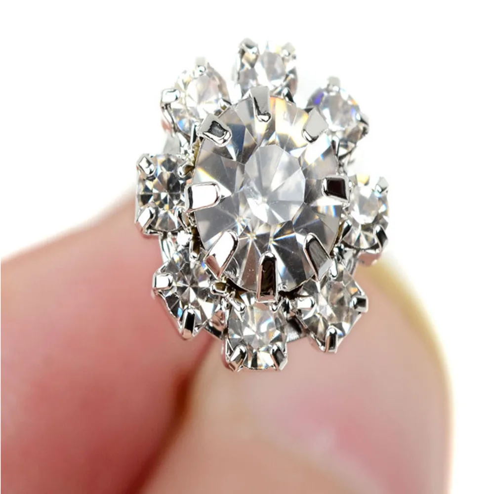 20 шт./лот инструменты для волос большие стразы дизайнерские Свадебные Заколки