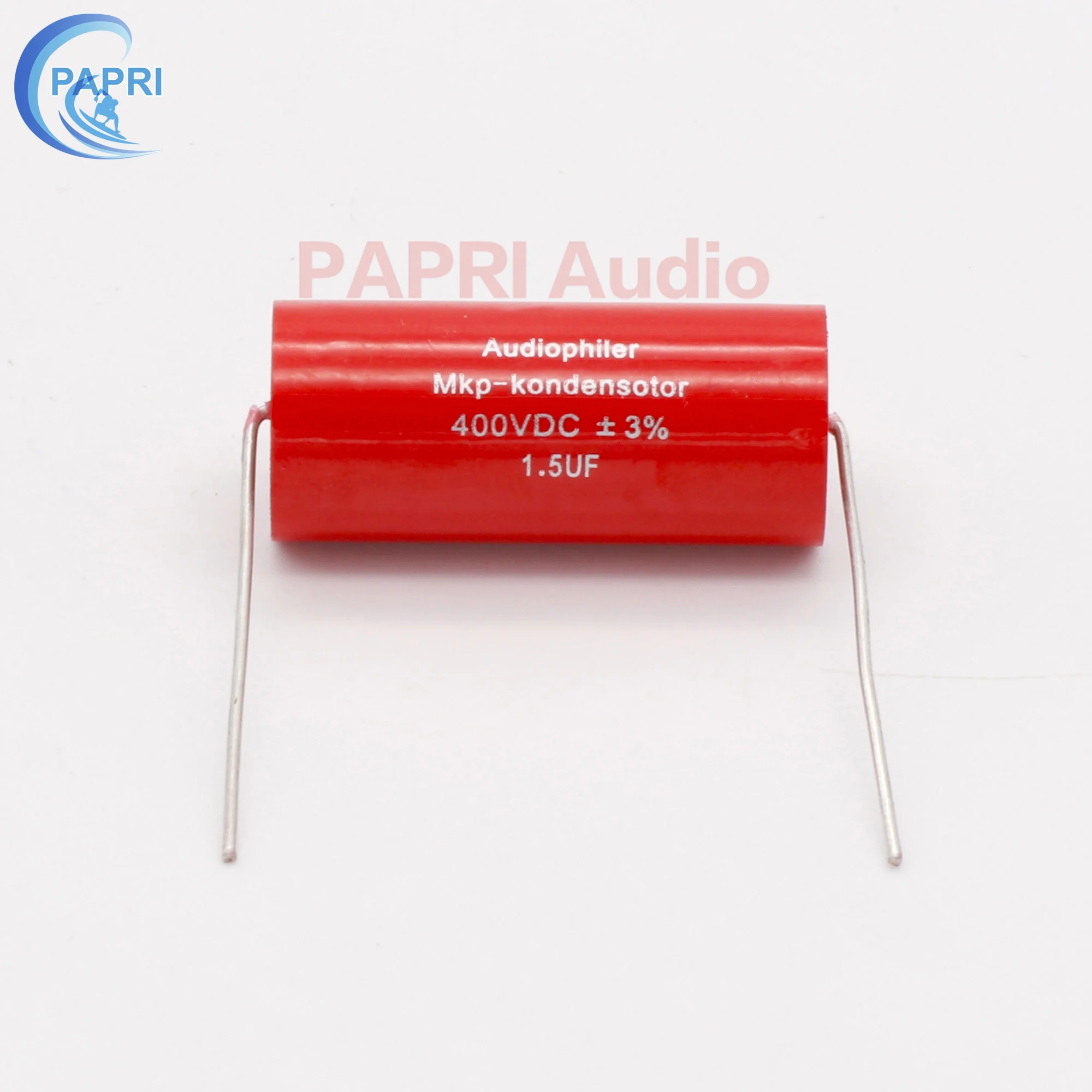 PAPRI 400VDC 1 5 мкФ Audiophiler MKP Аудио класса осевой конденсатор для HIFI DIY трубчатый