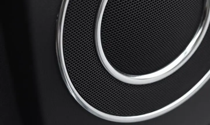 8pcs Stainless steel door speaker sound rings for ES200 ES250 ES300h ES350 2013 2014 2015 2016 2017 year | Автомобили и мотоциклы