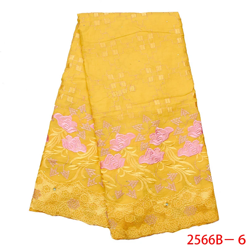 Green/Pink Lace Fabrics 2019 African Swiss Voile Fabric High Quality French in Switzerland For Wedding GD2566B-1 |