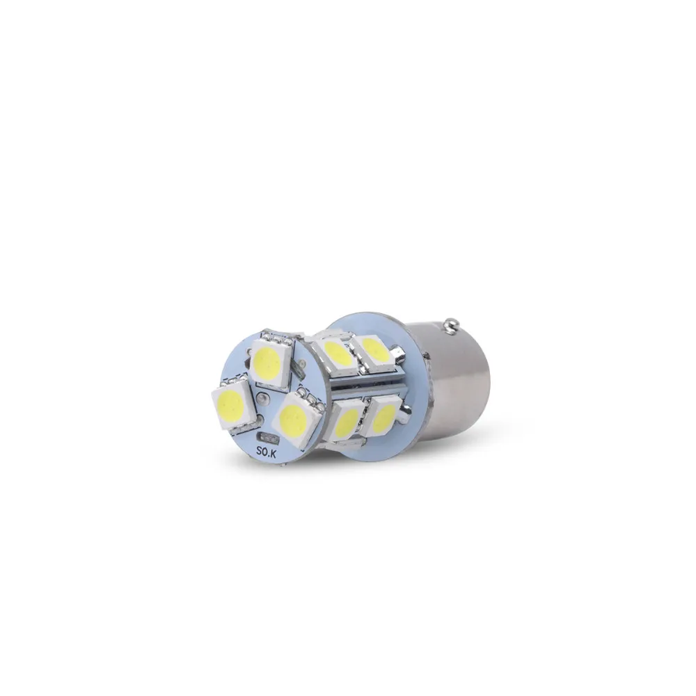 4 шт. 1156 BA15S 1157 BA15D BAY15D P21W 13SMD 5050 Автомобильные светодиодные стоп сигналы