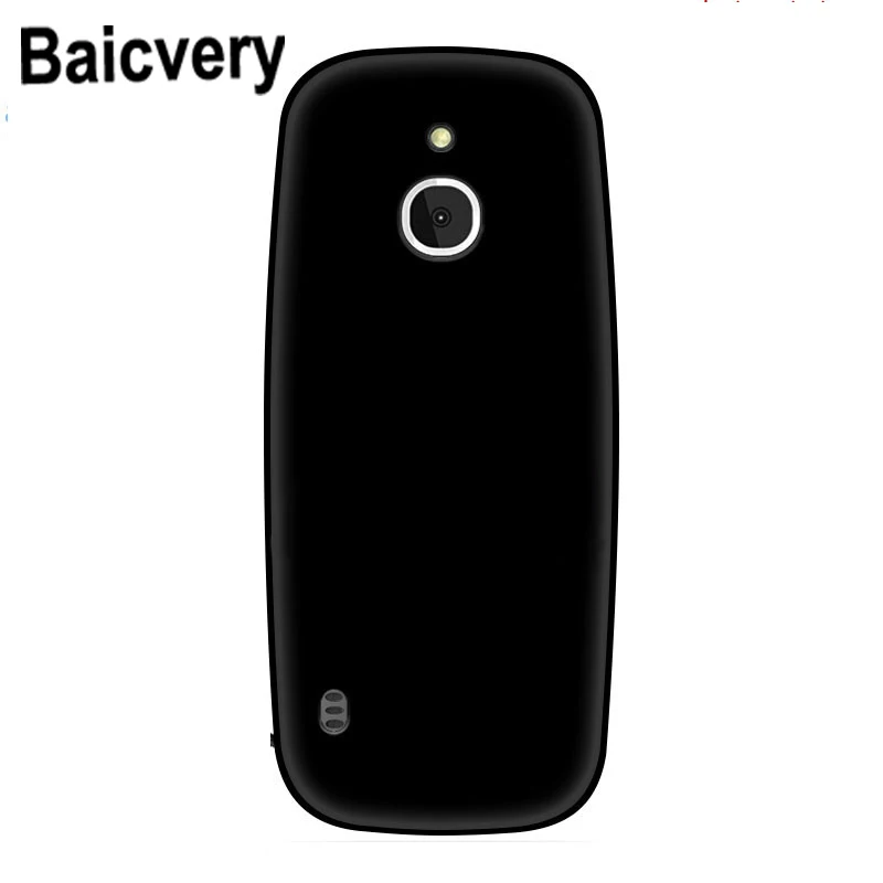 Мягкий силиконовый чехол ТПУ для Nokia 3310 n3310 4G матовый гибкий резиновый 2017 TA-1030