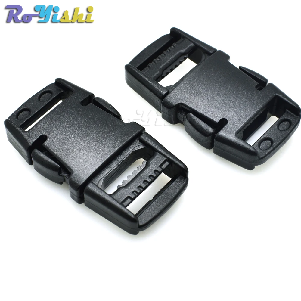Пластиковая Боковая Пряжка для рюкзака ремня багажа спортивной сумки Размер 20 мм