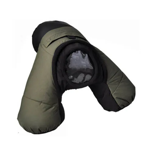 Roadfisher толстый теплый Coldproof водонепроницаемый Зимний защитный чехол для камеры чехол для Canon Nikon sony DSLR SLR - Цвет: Army Green