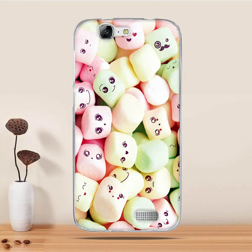 22 Для huawei Ascend G7 чехол силиконовый чехол для huawei G7 крышка Симпатичные, из мягкого ТПУ Fundas для huawei Ascend G7 C199 5," чехол Coque Капа - Цвет: 22