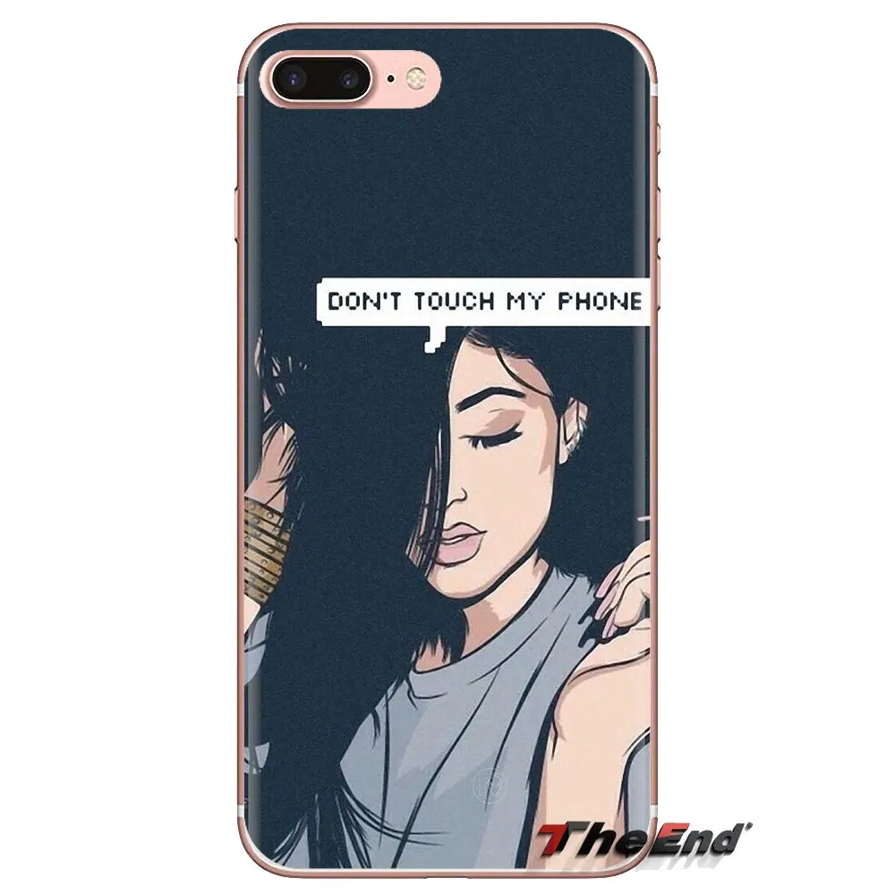 Для Sony Xperia Z Z1 Z2 Z3 Z5 compact M2 M4 M5 C4 E3 T3 XA Huawei Mate 7 8 Y3II TPU чехол Kylie Jenner American Broke Girls Guide |