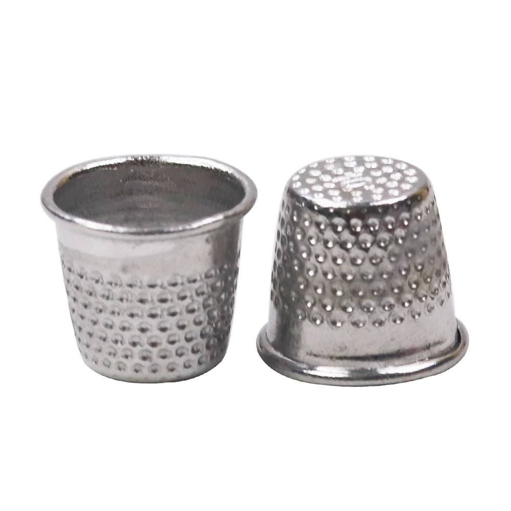 10pcs Silver Sewing Thimbles DIY Finger Protector Household Quilting Craft Accessories | Дом и сад