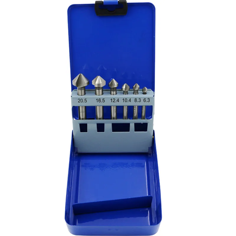 JIGONG 6 штук в штучной упаковке 90 градусов фрезеровочная Концевая фреза резцы для