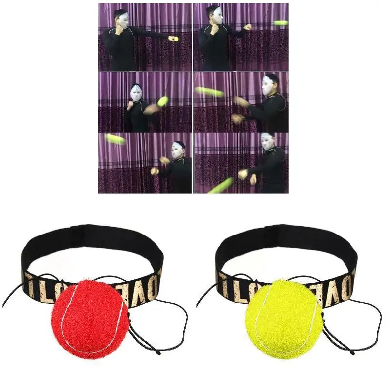 Новый боевой мяч и головная повязка для тренировки скорости реакции рефлекса