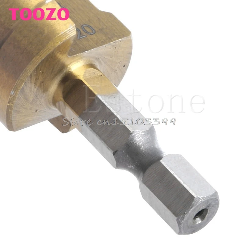 3Pcs HSS 4241 Steel Step Cone Titanium Coated Drill Bit Cut Tool Hole Cutter Set G08 Whosale&ampDropShip | Инструменты