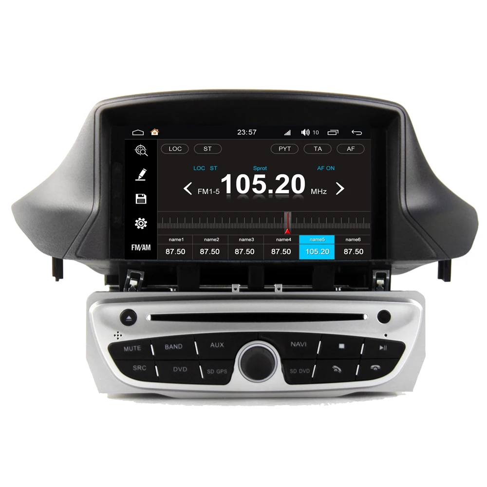 Для Renault Megane III 3 Fluence Android 8,0 авто аксессуары сенсорный экран Радио DVD gps навигация Мультимедиа Плеер PhoneLink