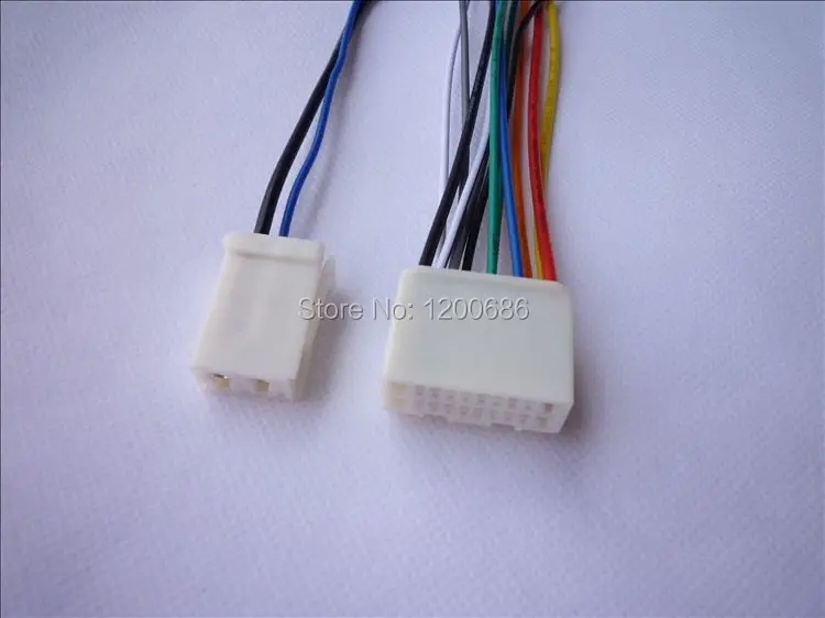 Автомобильный стерео CD сменщик радио антенна жгут проводов кабель для Toyota Crown Land