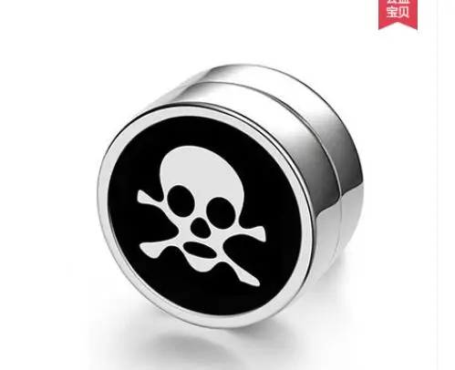 Оптовая продажа 2 пары корейских магнитных серег черные титановые стальные