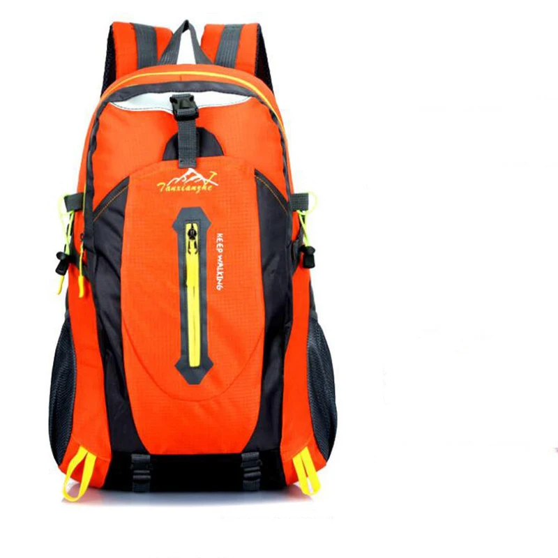 orange Брендовые сумки для скалолазания, походные сумки 30л, уличные спортивные рюкзаки, лыжная сумка, школьный рюкзак, водонепроницаемые сумки для велоспорта, мужские и женские спортивные сумки - Цвет: orange